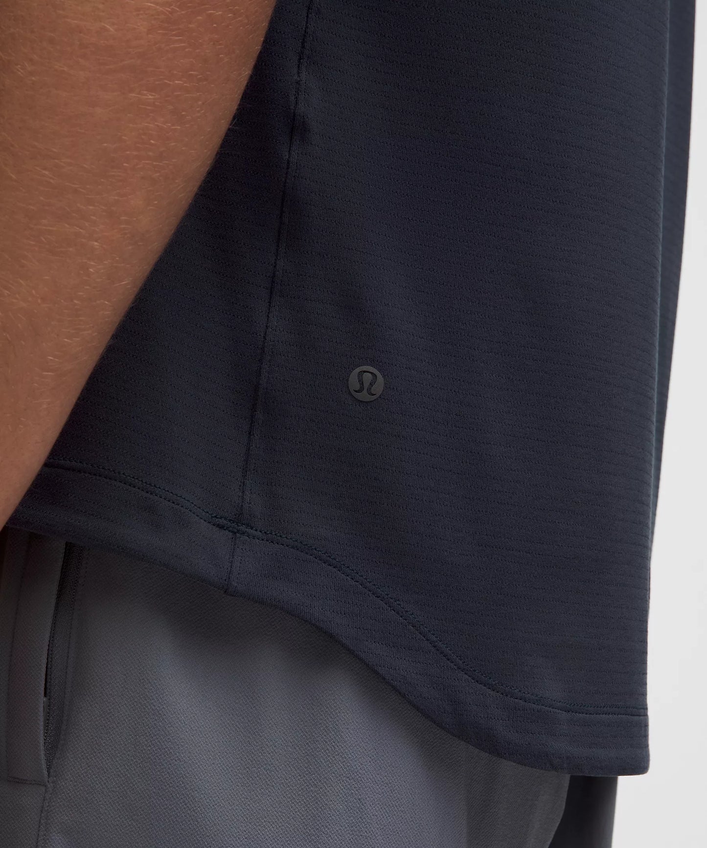 Lululemon License to Train Short-Sleeve Shirt (True Navy)