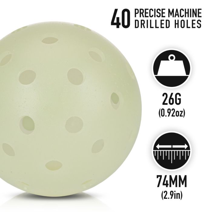 FRANKLIN Glow in the Dark Pickleball