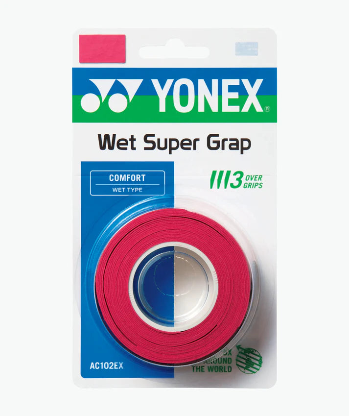 Yonex WET SUPER GRAP 3 Pack