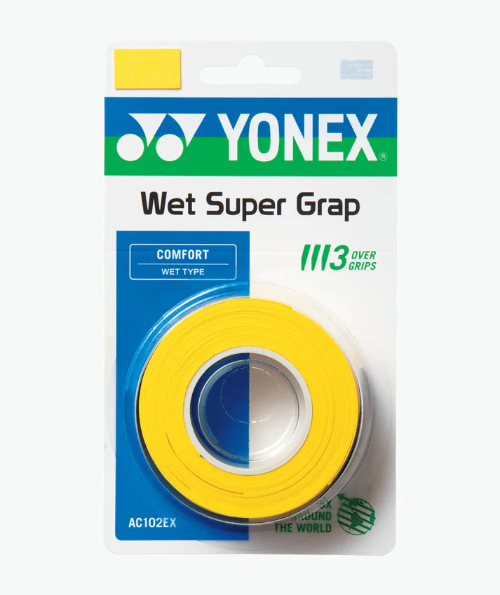 Yonex WET SUPER GRAP 3 Pack