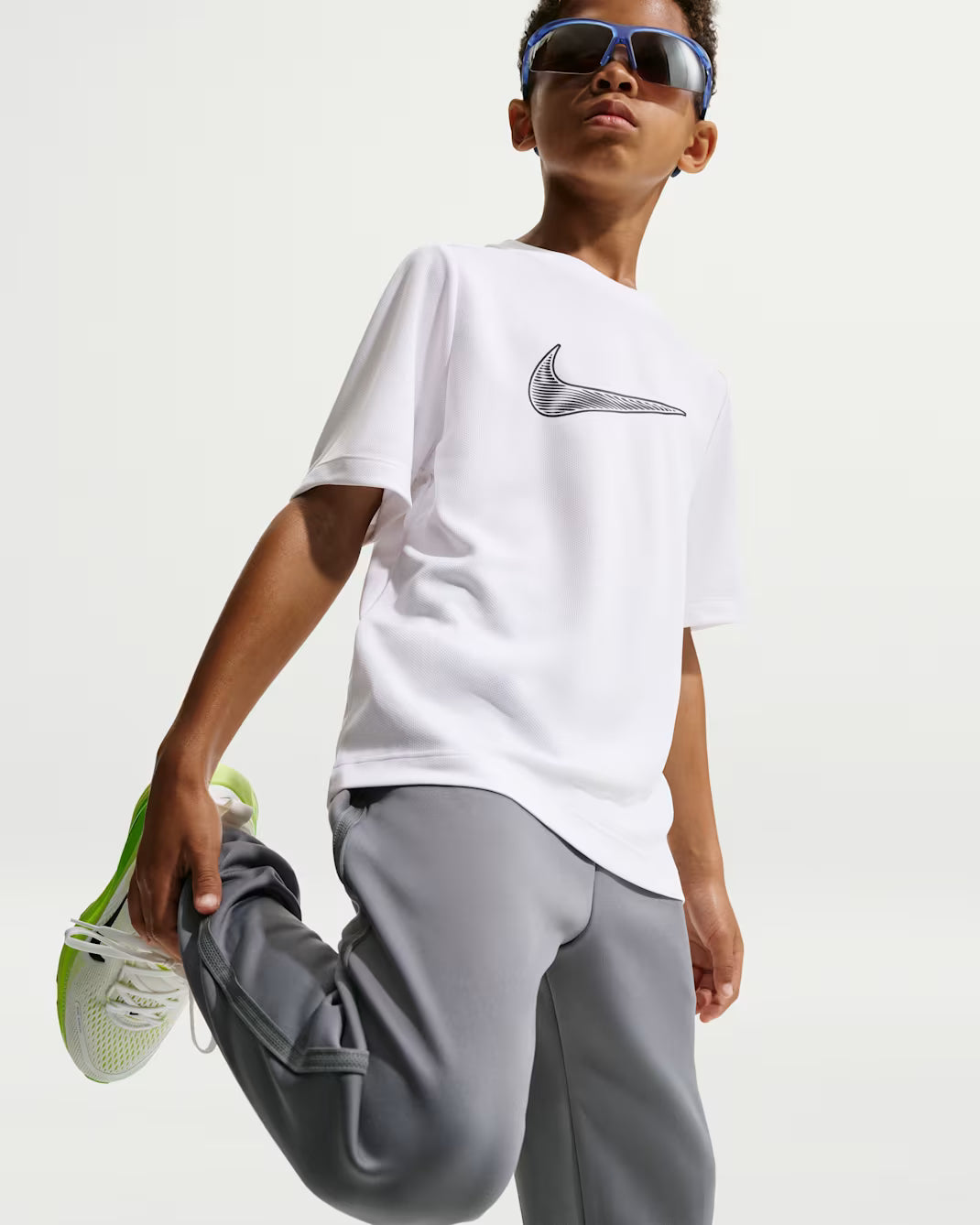 Nike Multi Big Kids' (Boys') Dri-FIT Short-Sleeve Training Top