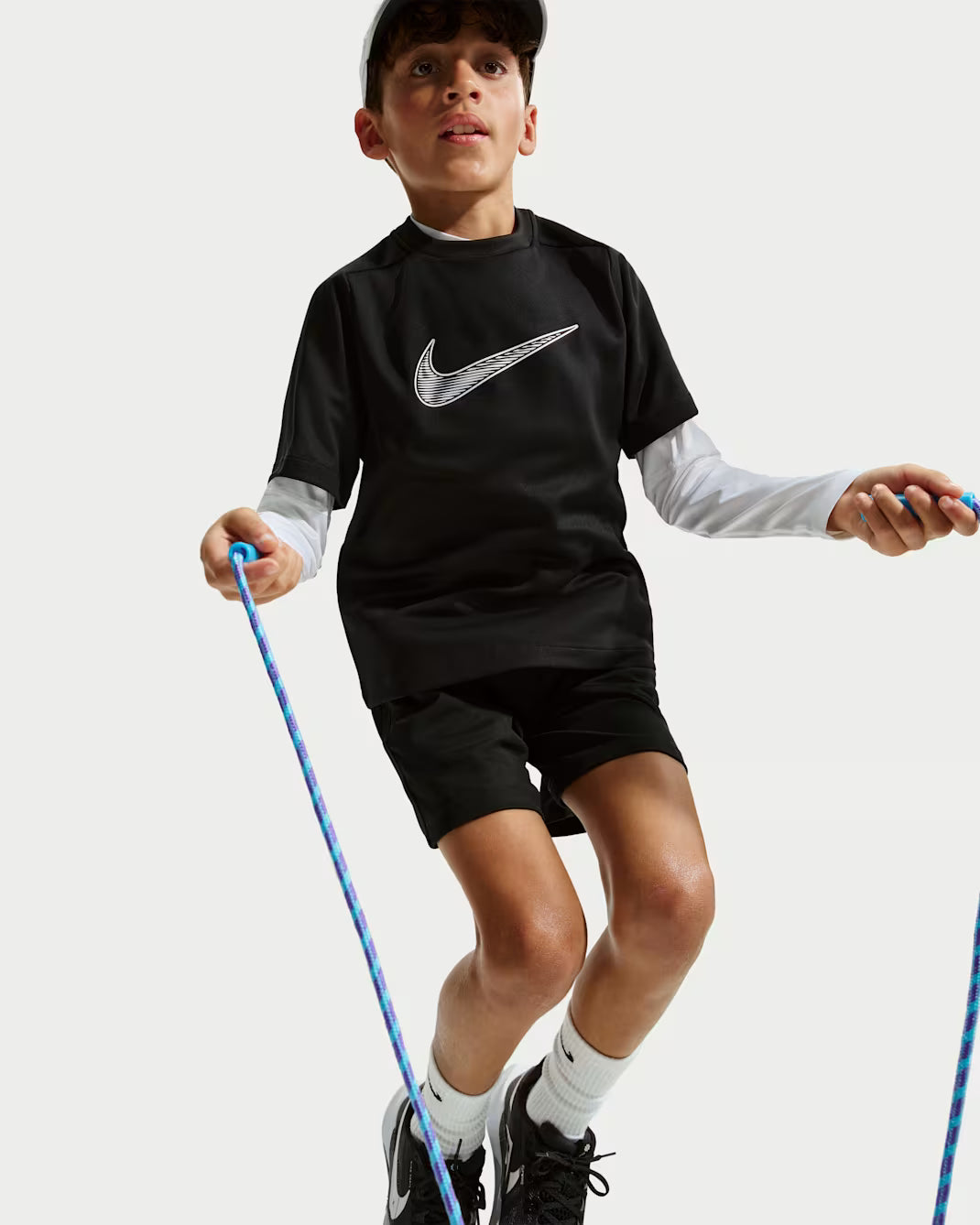 Nike Multi Big Kids' (Boys') Dri-FIT Short-Sleeve Training Top