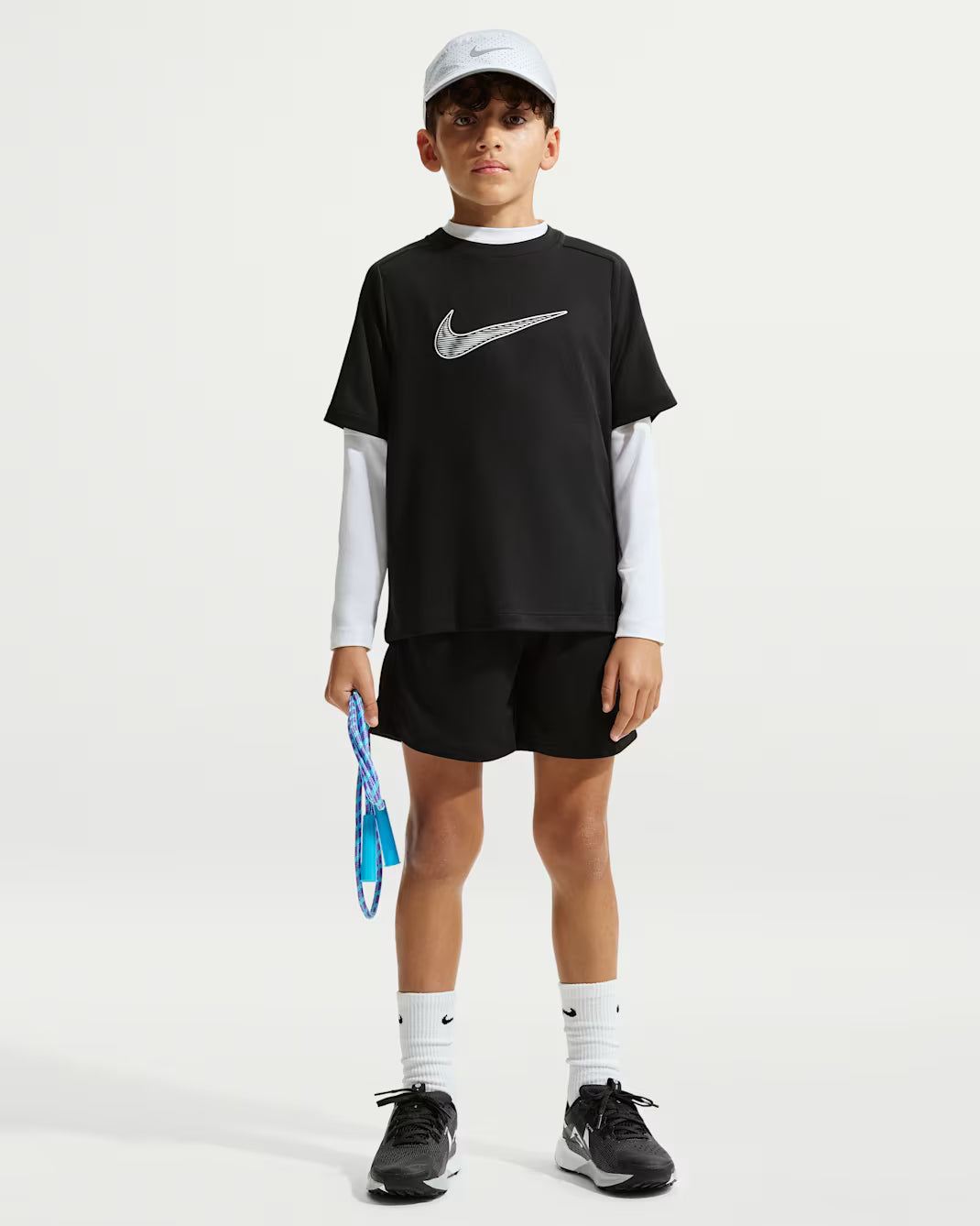 Nike Multi Big Kids' (Boys') Dri-FIT Short-Sleeve Training Top