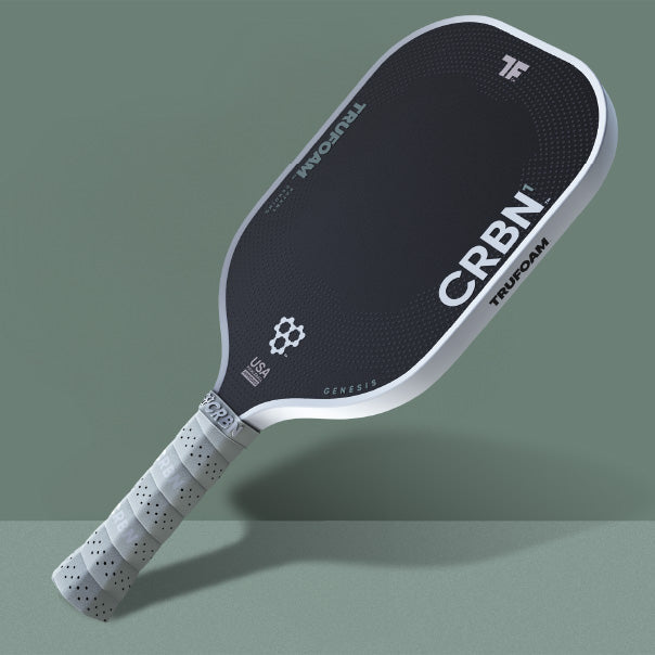 Long Handle Racket CRBN¹ TruFoam Genesis (Elongated, Long Handle) – Courtside Racquets