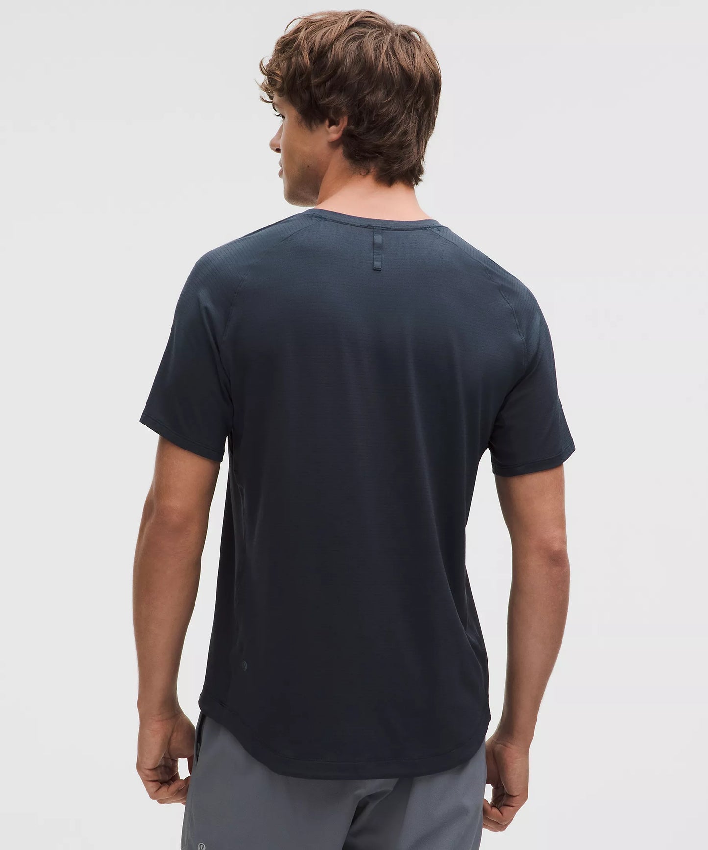 Lululemon License to Train Short-Sleeve Shirt (True Navy)