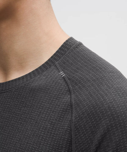 Lululemon Metal Vent Tech Short-Sleeve Shirt (Graphite Grey/Black)