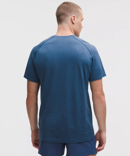 Lululemon Metal Vent Tech Short-Sleeve Shirt (Chalk Blue/Blue Twill)