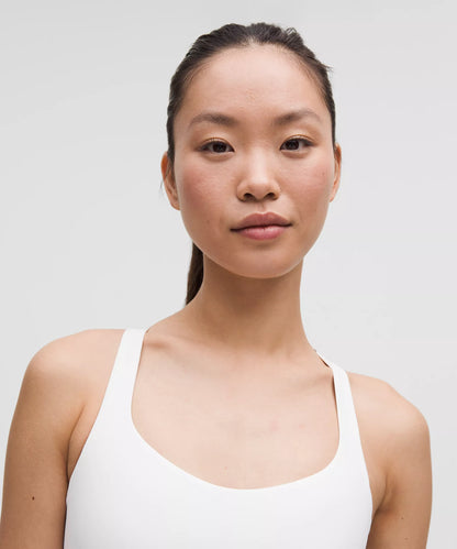 Lululemon Free to Be Bra - Wild Light Support, A/B Cup (White)