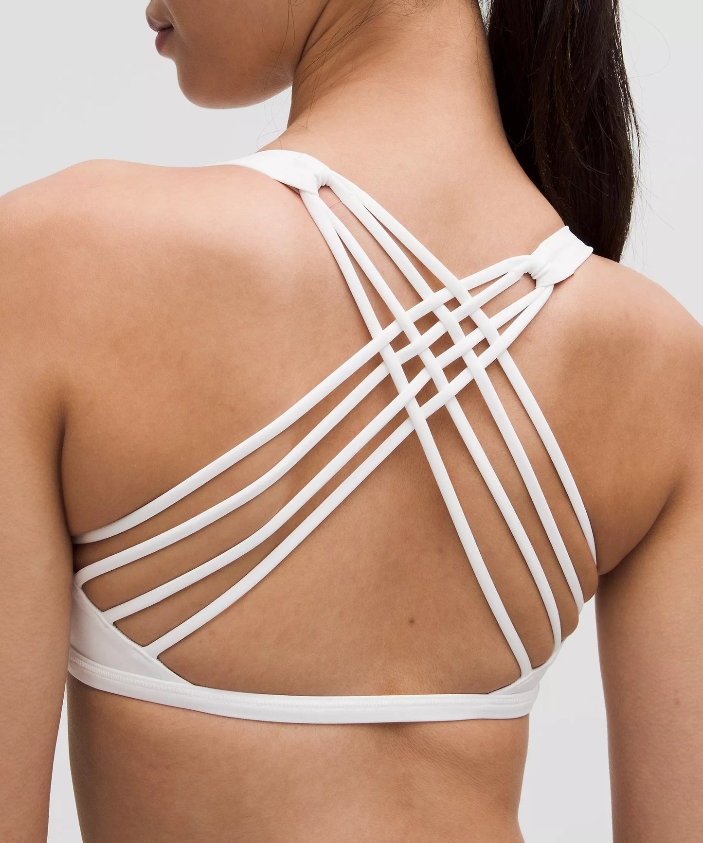 Lululemon Free to Be Bra - Wild Light Support, A/B Cup (White)