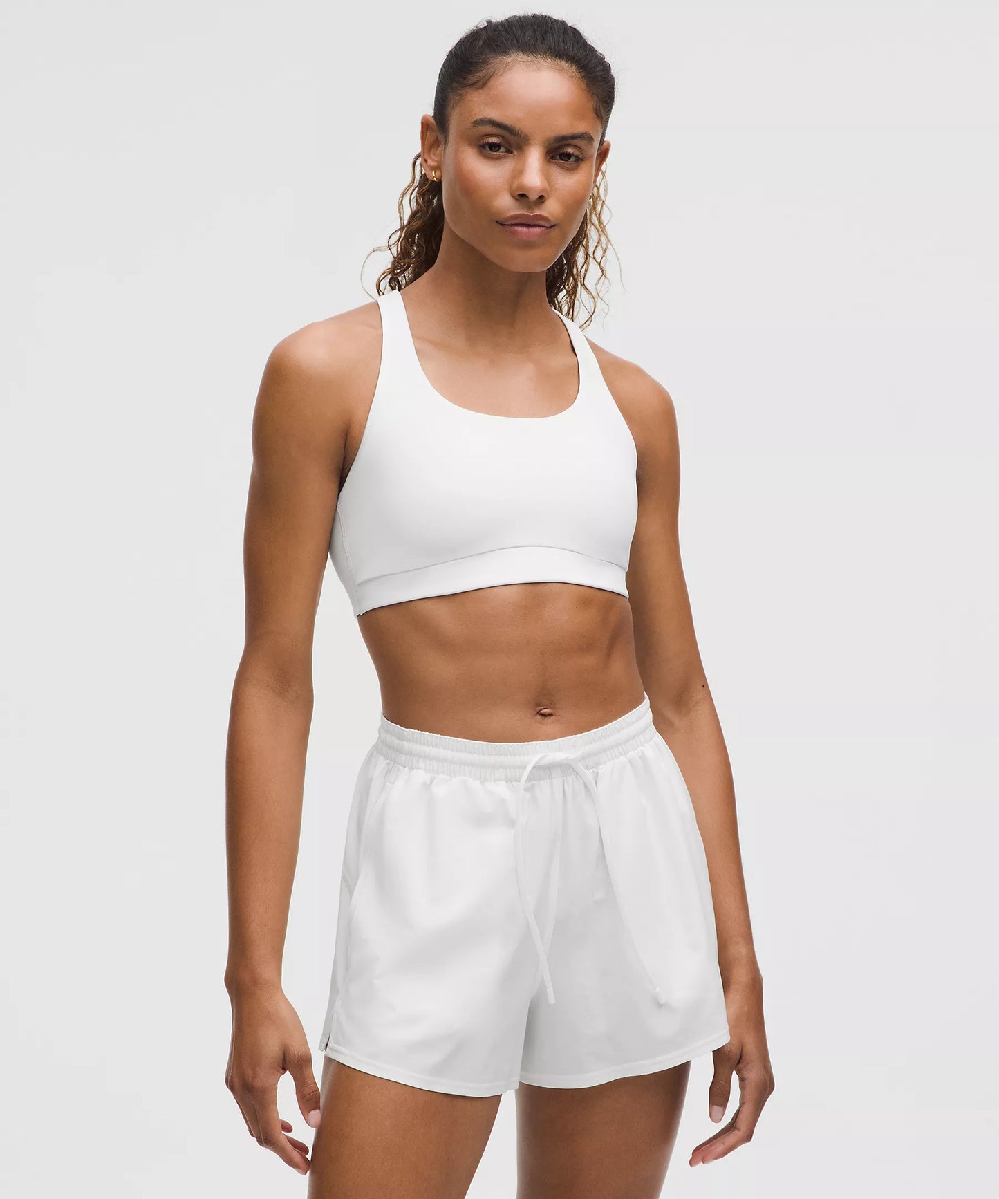 Lululemon Energy Bra Medium Support, B–D Cups (White)