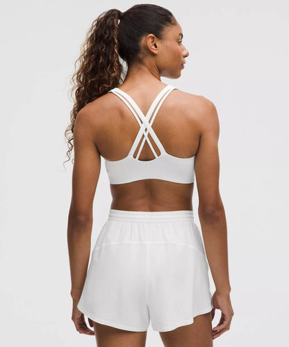 Lululemon Energy Bra Medium Support, B–D Cups (White)