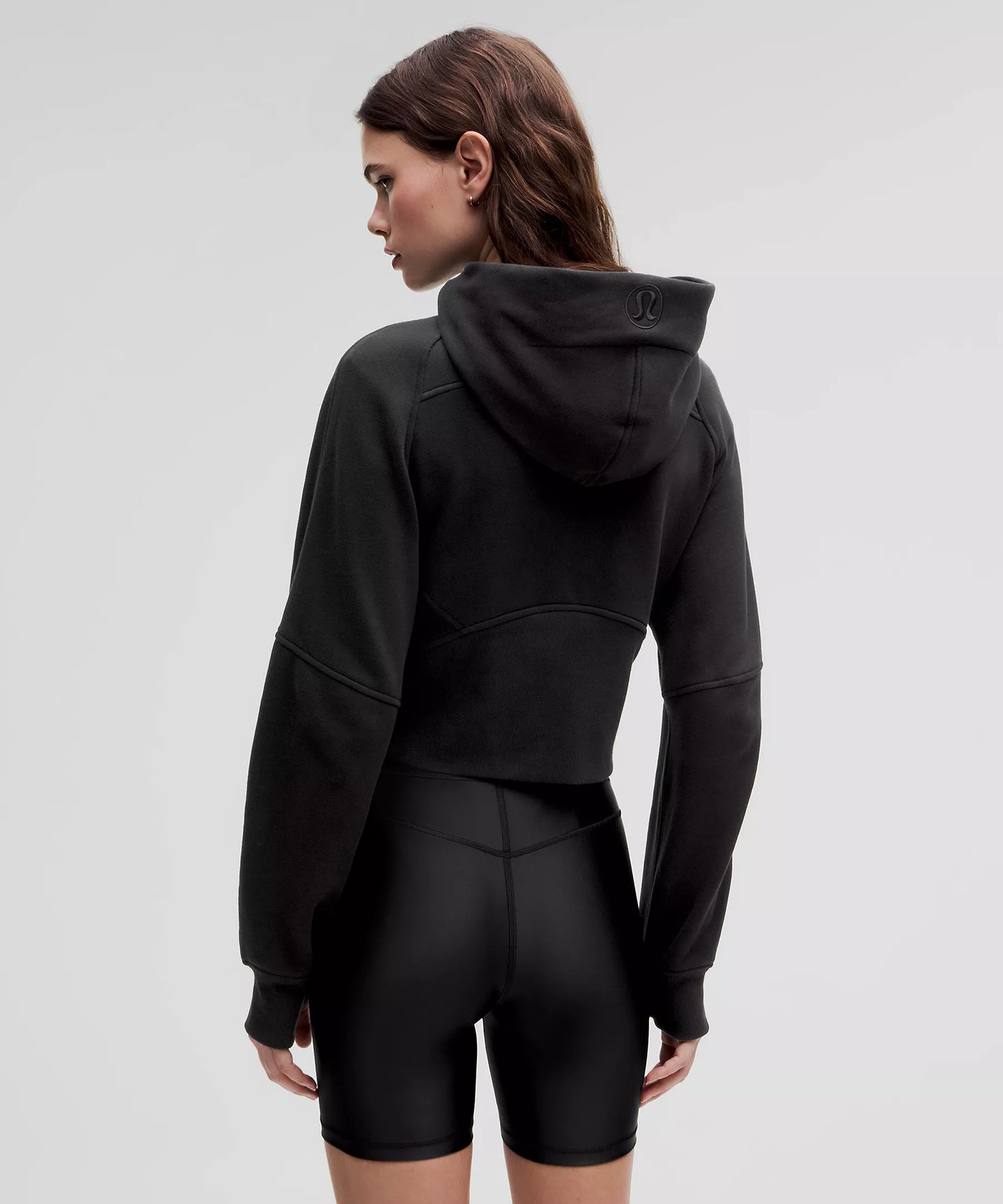 Lululemon Scuba Oversized Half-Zip Hoodie (Black/Gold)