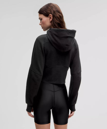 Lululemon Scuba Oversized Half-Zip Hoodie (Black/Gold)