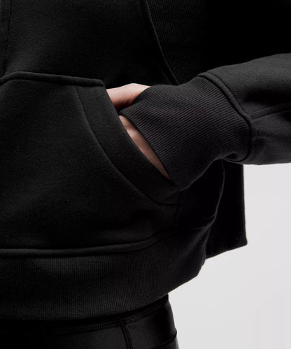 Lululemon Scuba Oversized Half-Zip Hoodie (Black/Gold)