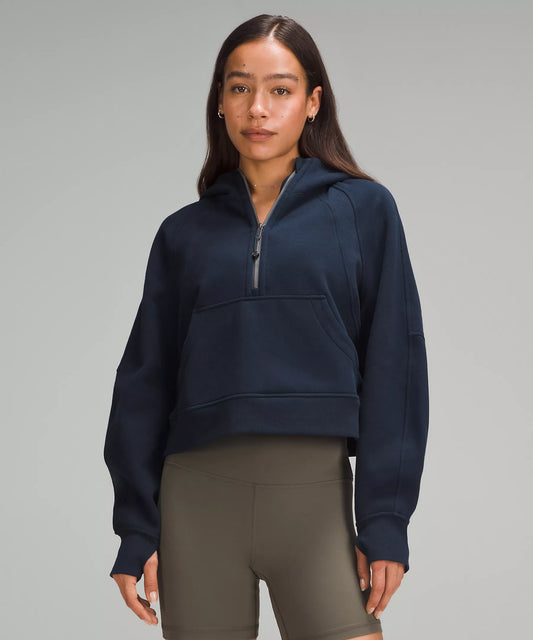 Lululemon Scuba Oversized Half-Zip Hoodie (True Navy)
