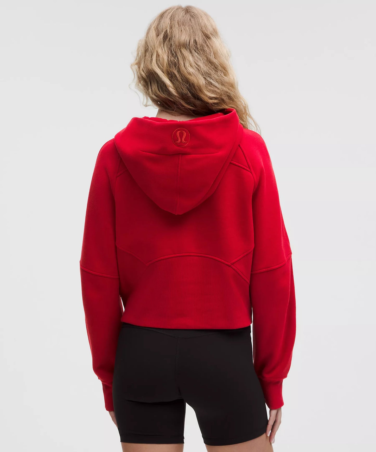 Lululemon Scuba Oversized Half-Zip Hoodie (College Crimson)