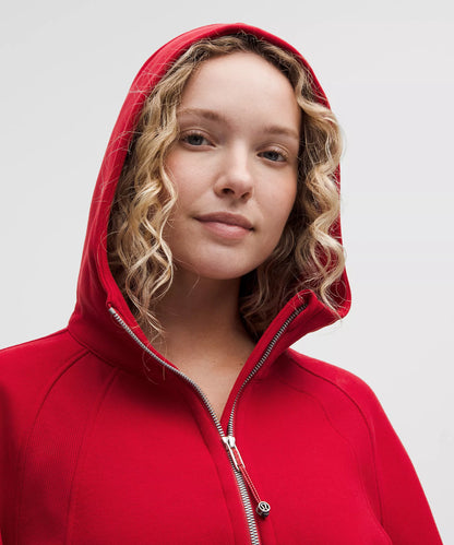 Lululemon Scuba Oversized Half-Zip Hoodie (College Crimson)